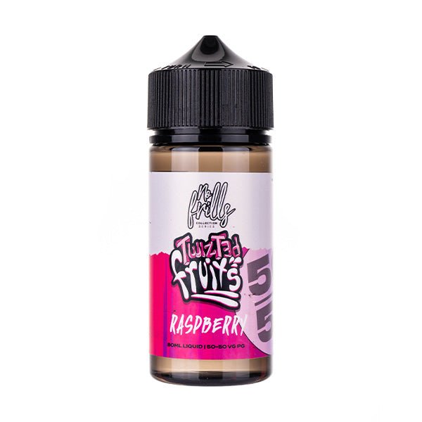 Raspberry 80ml (50/50) Shortfill by No Frills Twisted Fruits