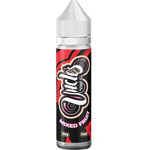 Uncle's Vape Co Mixed Fruit 50ml Shortfill E-Liquid