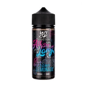 All Day Long Blue Raspberry Lemonade 100ml Shortfill E-Liquid by Wick Addiction