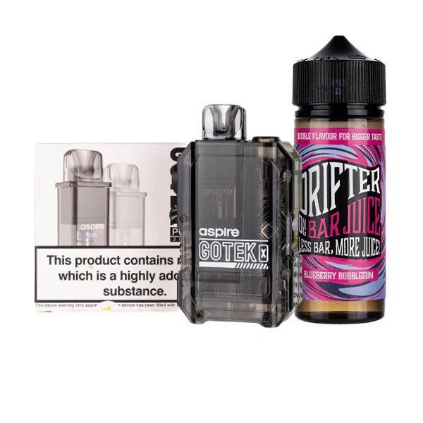 Aspire GoTek X Nicotine Free Bundle - Image 3