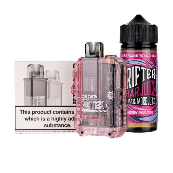 Aspire GoTek X Nicotine Free Bundle - Image 7