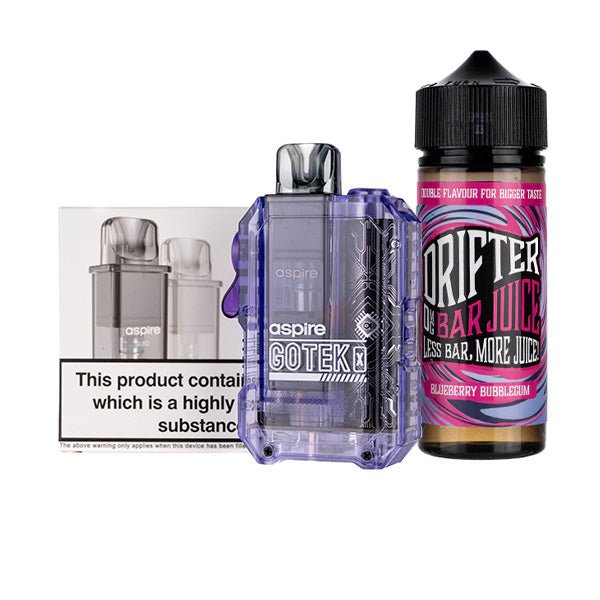 Aspire GoTek X Nicotine Free Bundle - Image 8