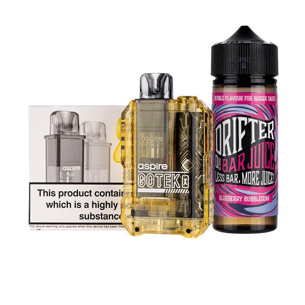 Aspire GoTek X Nicotine Free Bundle - Image 9