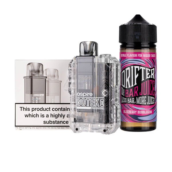 Aspire GoTek X Nicotine Free Bundle - Image 10