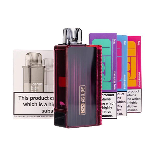 Aspire Gotek Nano Pod Kit Bundle - Image 4