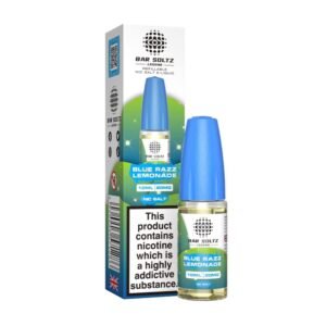 Bar Soltz Legend Blue Razz Lemonade 10ml Nic Salt E Liquid (Pack Of 10)