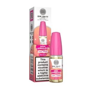 Bar Soltz Legend Pink Lemonade 10ml Nic Salt E Liquid (Pack Of 10)
