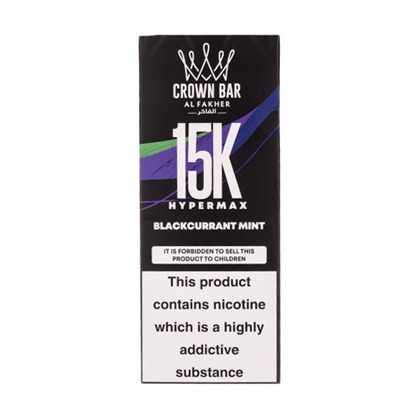 Al Fakher Crown Bar Hypermax 15k Disposable Vape - Image 4