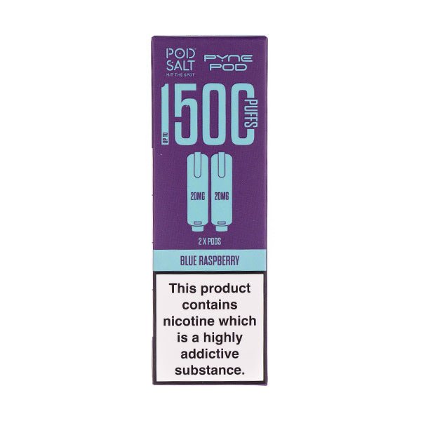 Blue Raspberry Pod Salt 2-in-1 Prefilled Pods by Pyne Pod