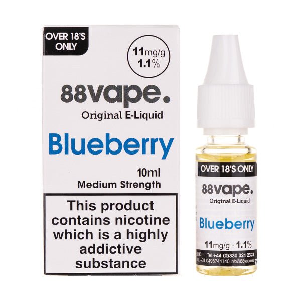 Blueberry 50/50 E-Liquid by 88Vape