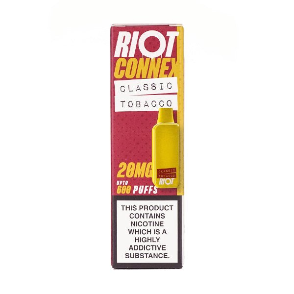 Classic Tobacco Connex Prefilled Pod by Riot Squad