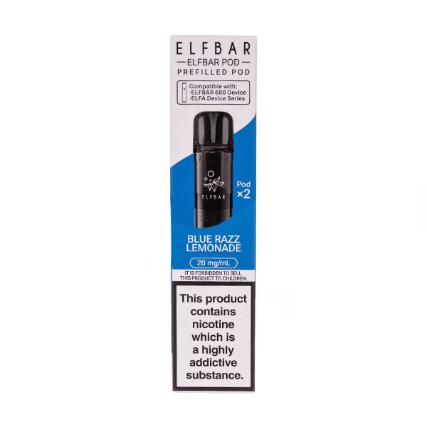 Blue Razz Lemonade Elf Bar 600 Prefilled Pods