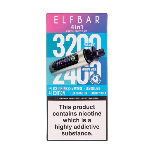 Elf Bar 4 in 1 Prefilled Pod Kit - Image 8