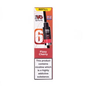 Fizzy Cherry SAVR Prefilled Pod + Refill by IVG