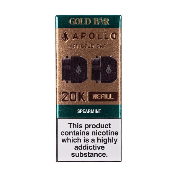 Spearmint Gold Bar Apollo 20k Prefilled Pods - Image 2