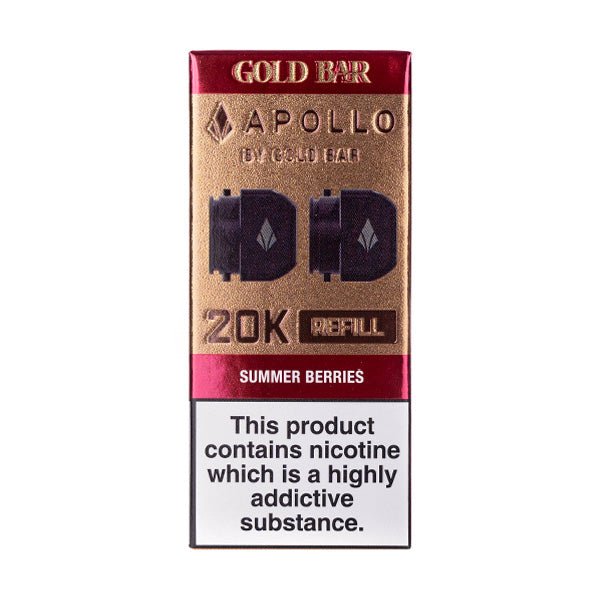 Summer Berries Gold Bar Apollo 20k Prefilled Pods - Image 2