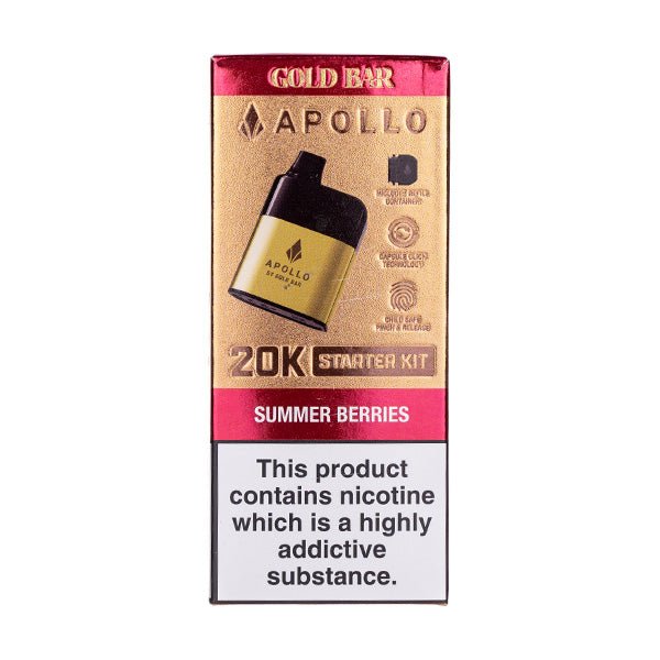 Gold Bar Apollo 20k Pod Kit - Image 11