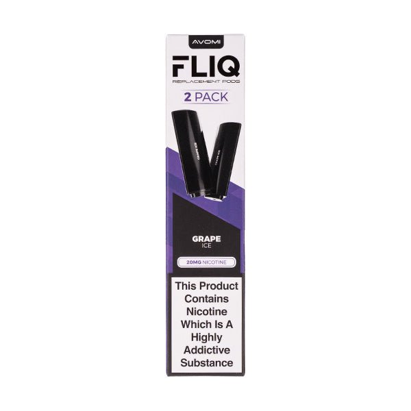 Grape Ice FLIQ Prefilled Pods by Avomi