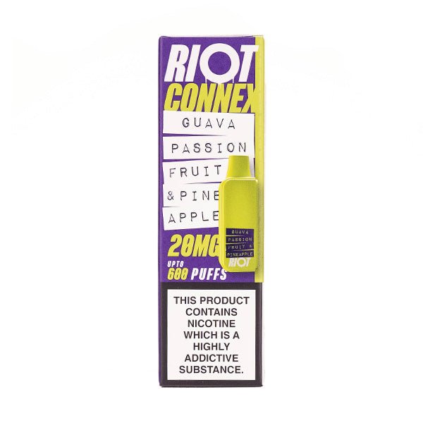Guava Passionfruit & Pineapple Connex Prefilled Pod by Riot Squad
