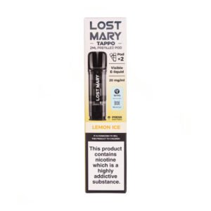 Lemon Ice Tappo Prefilled Pods by Lost Mary