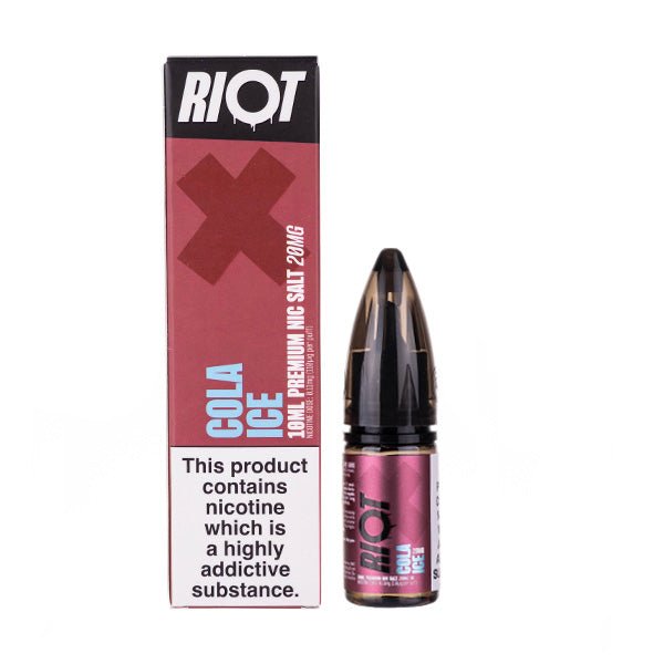 Cola Ice Nic Salt E-Liquid by Riot Squad X