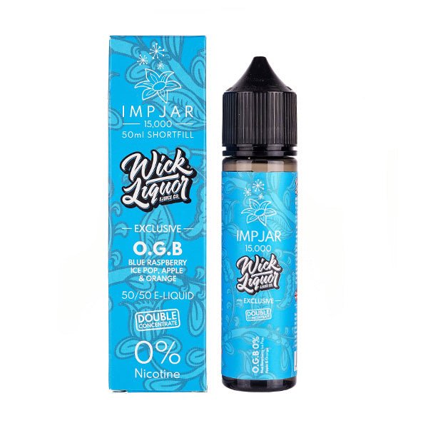 O.G.B 50ml (50/50) Shortfill by Imp Jar & Wick Liquor