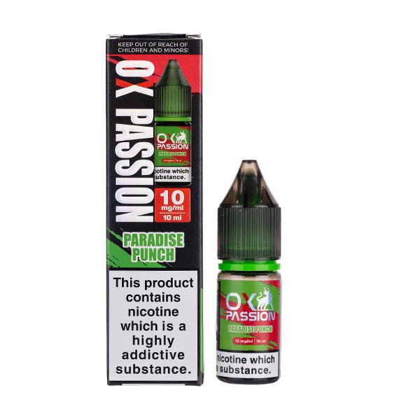 Paradise Punch Nic Salt E-Liquid by Oxva Ox Passion