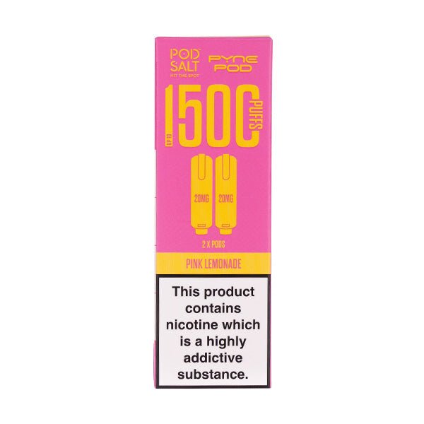 Pink Lemonade Pod Salt 2-in-1 Prefilled Pods by Pyne Pod