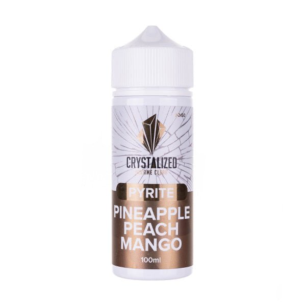 Pyrite Pineapple Peach Mango 100ml (50/50) Shortfill E-Liquid by Crystalized