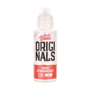 Sour Strawberry Double Brew Originals 100ml (50/50) by Ohm Brew