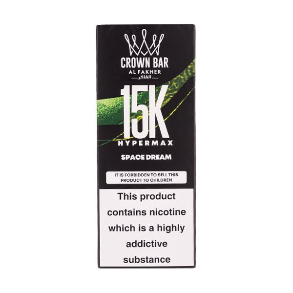 Al Fakher Crown Bar Hypermax 15k Disposable Vape - Image 6