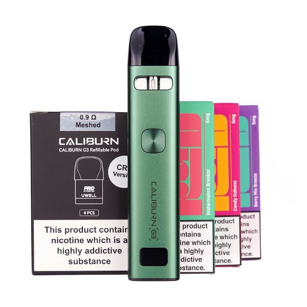 Uwell Caliburn G3 Pod Kit Bundle - Image 2
