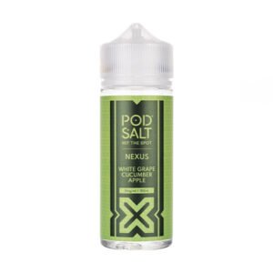 White Grape Cucumber Apple 100ml Shortfill E-Liquid by Pod Salt Nexus