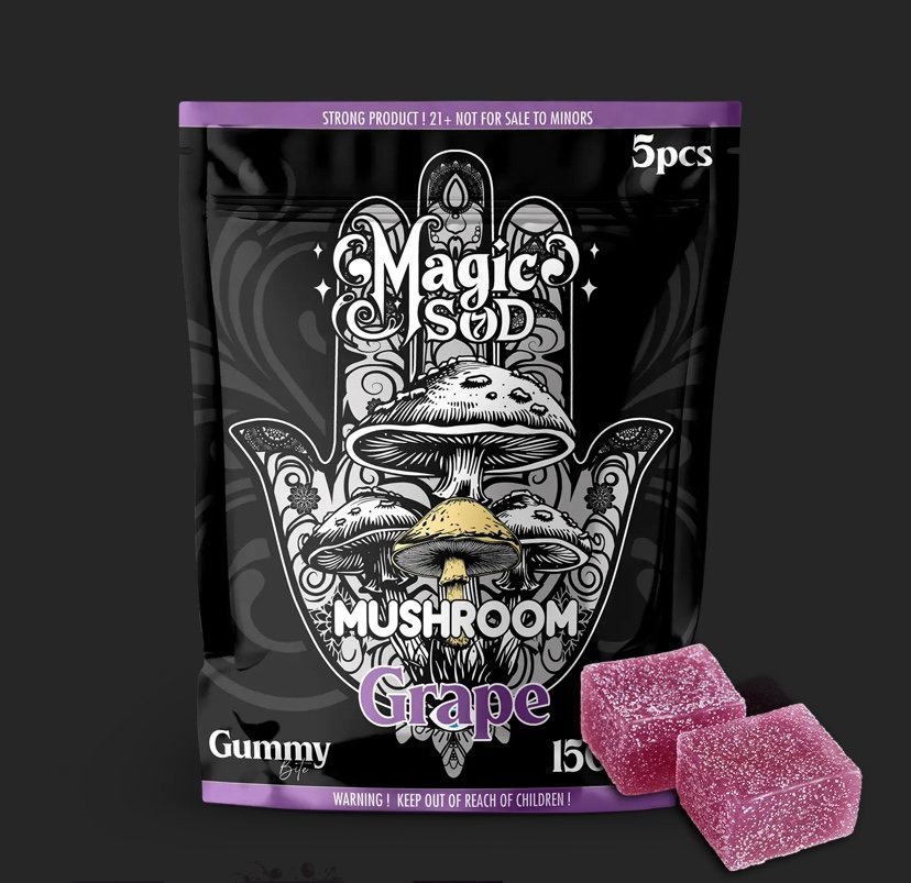 Magic Sod Mushroom Gummies 1500mg - Image 4