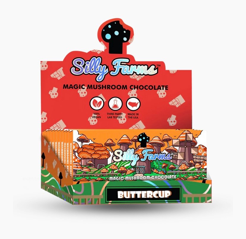 Silly Farms Magic Mushroomm Chocolate Bar 7GM - Image 6